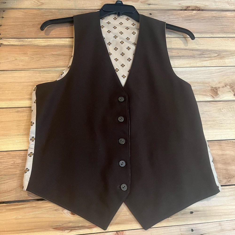 Vintage Men's Vest Old School size in Photos